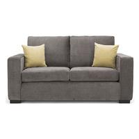 rocco 2 seater fabric sofa pewter