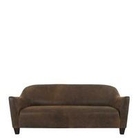 Roseburg Leather 3 Seater Sofa, Tabacco