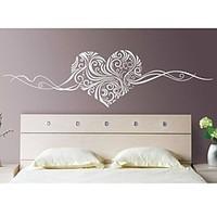 Romance Still Life Fashion Florals Abstract Wall Stickers Plane Wall Stickers Decorative Wall Stickers, Vinyl Material RemovableHome