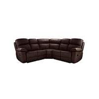 Roma Leather Recliner Corner Group