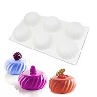 Round Shape Mousse Silicone Mold Mousse Cake Mold Non-stick Baking Mat Pastry Cake Decorating Silicone Soap Mold Bakeware