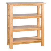 rosebery solid oak bookcase