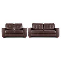 Rose Bay Roma 3 Seater and 2 Seater Suite Chocolate