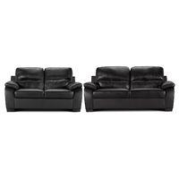 Rose Bay Sienna 3 Seater and 2 Seater Suite Black