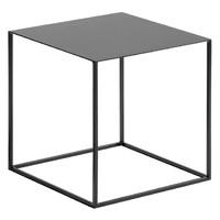 Romy Lacquered Metal Occasional Table.