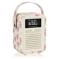 Rose & Bee Mini Retro Bluetooth Radio