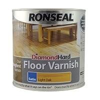 Ronseal 35948 2.5L Diamond Hard Floor Varnish - Walnut