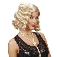 Roaring 20s Blonde Wig for Hair Accessory Fancy Dress