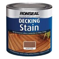 Ronseal DSGC25L 2.5L Decking Stain - Golden Cedar