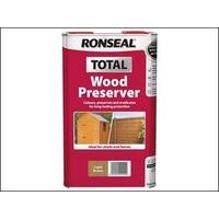 ronseal rslwpdb25l 25 litre total wood preserver dark brown