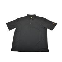 Roughneck Clothing BKPOLOL Quick Dry Large Polo Shirt - Black