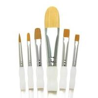 Royal Brush : Soft Grip Set With Brush Holder