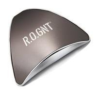 R.O.GNT 1001-92 Portable USB MP3 Vibrationspeaker (USB, 3, 5 mm audio-jack, 3 Watts) for Smartphone, iPhone and Tablet - Silver