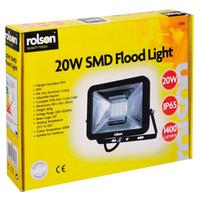 Rolson 61585 20W SMD Flood Light 1400 Lumens