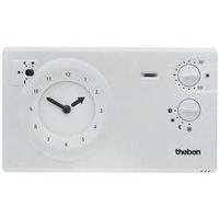 room thermostat surface mount 7 day mode 10 up to 30 c theben