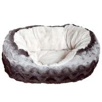 Rosewood Dog Bed Plush Oval 63.5cm