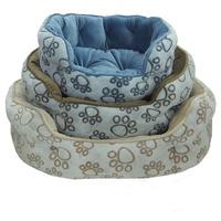 Rosewood Dog Bed Paw Print Design Small 23 x 48cm