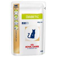 Royal Canin Veterinary Diet Cat - Diabetic - Saver Pack: 48 x 100g