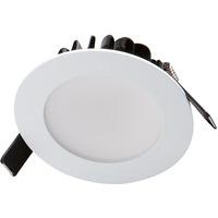 robus infinity 10w ip44 dimmable downlight cool white white