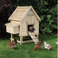 rowlinson small wooden chicken coop