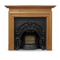 rococo cast iron fire insert from carron fireplaces