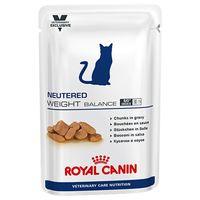 Royal Canin Vet Care Nutrition Cat - Neutered Weight Balance - 12 x 100g