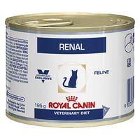 Royal Canin Veterinary Diet Cat - Renal Chicken - Saver Pack: 24 x 195g
