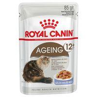 Royal Canin Ageing +12 in Jelly - Saver Pack: 48 x 85g