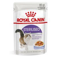 royal canin sterilised in jelly saver pack 48 x 85g