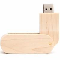 Rotated Wooden Multicolorful USB 2.0 16GB Flash Drive Disk Hight Quality