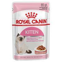 royal canin kitten instinctive with gravy saver pack 48 x 85g