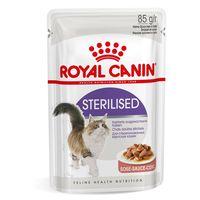 royal canin sterilised in gravy saver pack 48 x 85g
