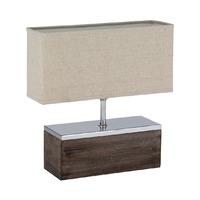 roberts wooden rectangle table lamp