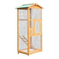 Royal Wooden Aviary Parrot Cage