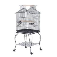 Royal Large Metal Budgie Finch Cockatiel Aviary Bird Cage with Wheels