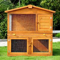 Royal Wooden Rabbit Guinea Pig Ferret Hutch House with Run