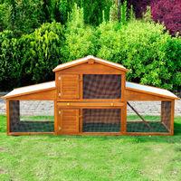 Royal Large Wooden Rabbit Guinea Pig Hutch House