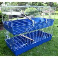 Royal Double Rabbit Guinea Pig Hutch House Run Cage
