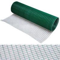 Royal 30m PVC Coated Wire Aviary Hutch Run Mesh Fencing in Dark Green