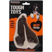 Rosewood Tough Toys Beef Steak Large