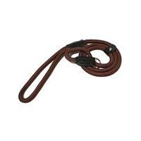 rope twist slip lead 64 brown