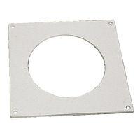 Round ducting 4 Inch PVC Wall Plate - E58896