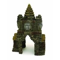 Rosewood Temple Gate Angkor Wat Aquarium Ornament