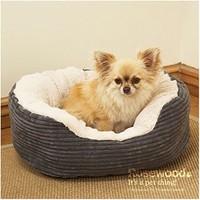 Rosewood Jumbo Cord/ Plush Dog Bed