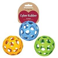 Rosewood Cyber Rubber Lattice Football