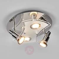 round led ceiling lamp marty 4 bulb