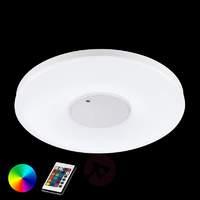 Round RGB LED ceiling light Chameleon, dimmable