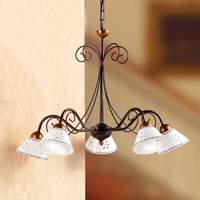 romantic liberty hanging light 5 bulb