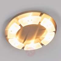 Round LED ceiling light Leslie, G9
