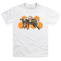 Robot Bee Kid\'s T Shirt